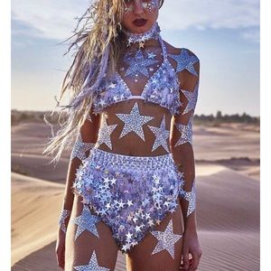 Easy Tiger Super Star Set (Top/Bottoms/Choker)